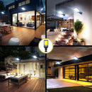 Kit de Refletores Led Solar 6000 Lumens com Sensor de Movimento - Compre 1 e leve 4